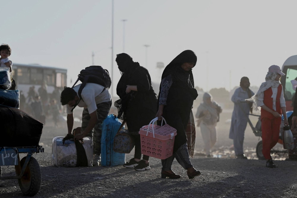 &laquo;الأمم المتحدة&raquo;: أكثر من 230 ألف مهاجر أفغاني عادوا من إيران خلال يونيو