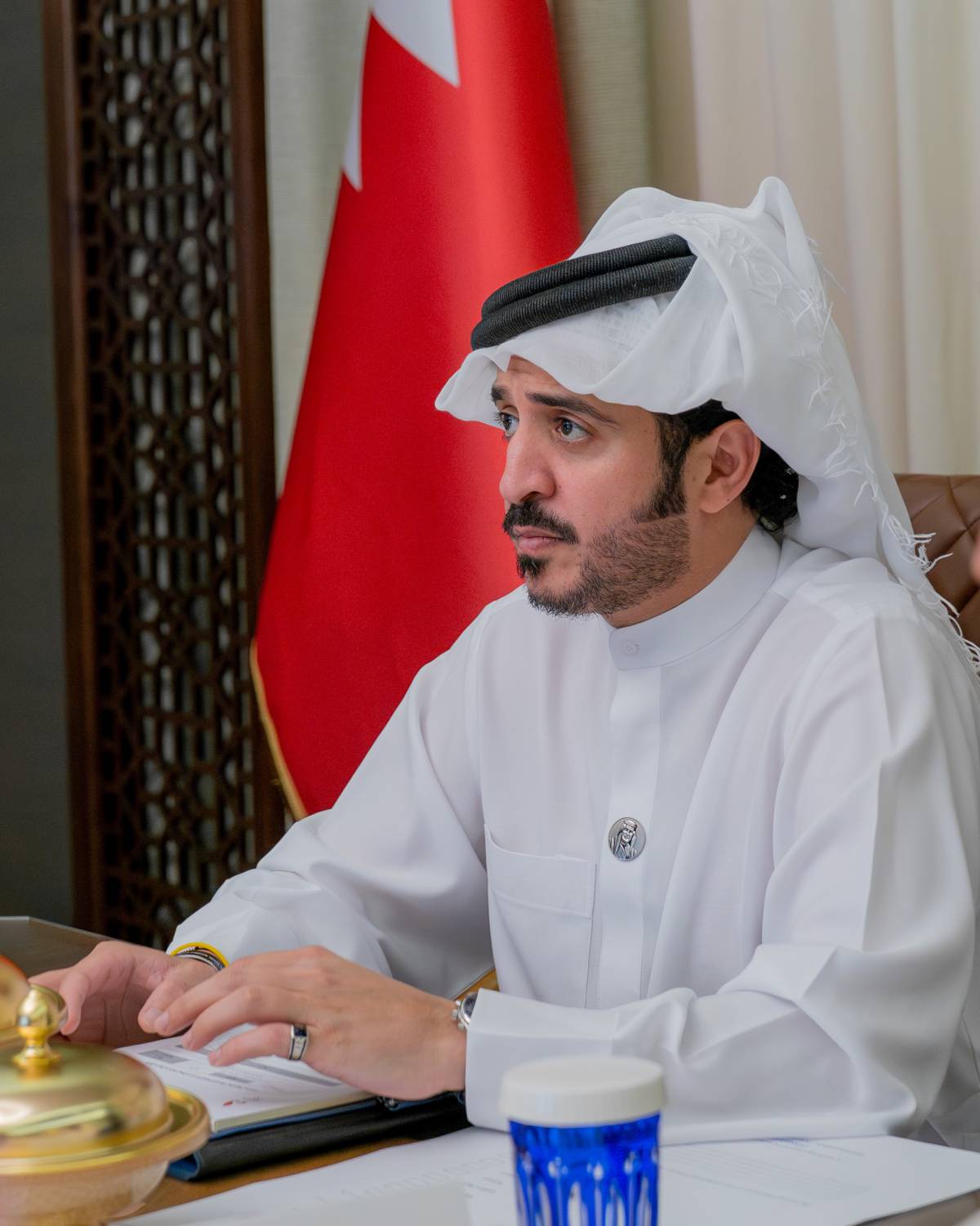 خالد بن حمد يطلع على تحضيرات الأولمبية لاستضافة الألعاب الآسيوية للشباب