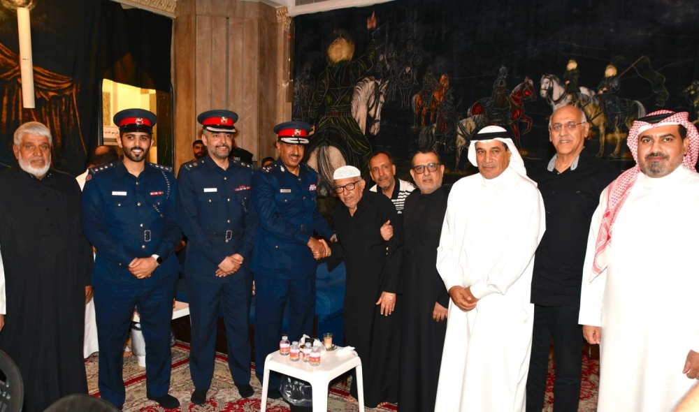 نائب محافظ المحرق يتفقد مآتم المحافظة ويشيد بالجهود التنظيمية لموسم عاشوراء