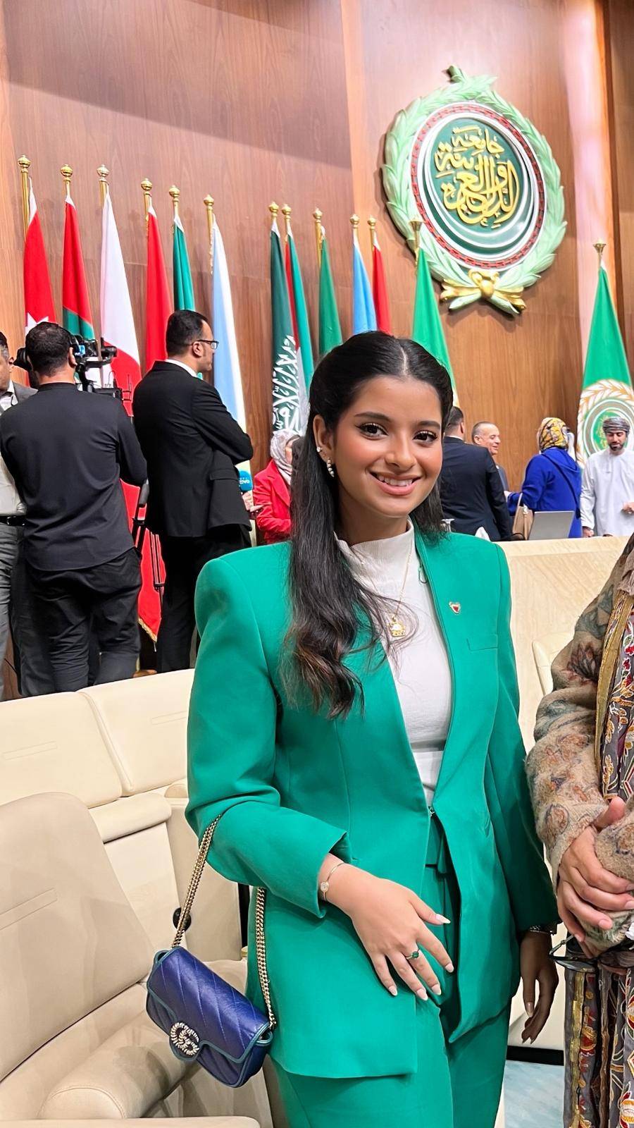 رتاج العباسي تشارك في الجلسة الختامية للبرلمان العربي بالقاهرة