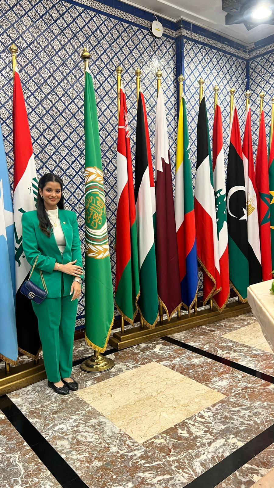 رتاج العباسي تشارك في الجلسة الختامية للبرلمان العربي بالقاهرة