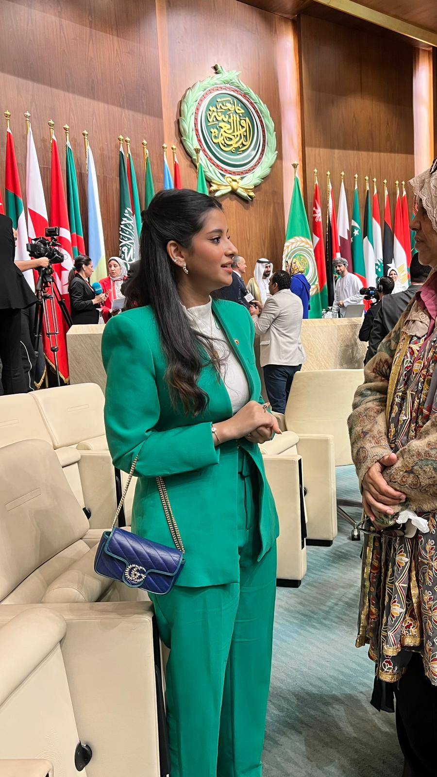 رتاج العباسي تشارك في الجلسة الختامية للبرلمان العربي بالقاهرة