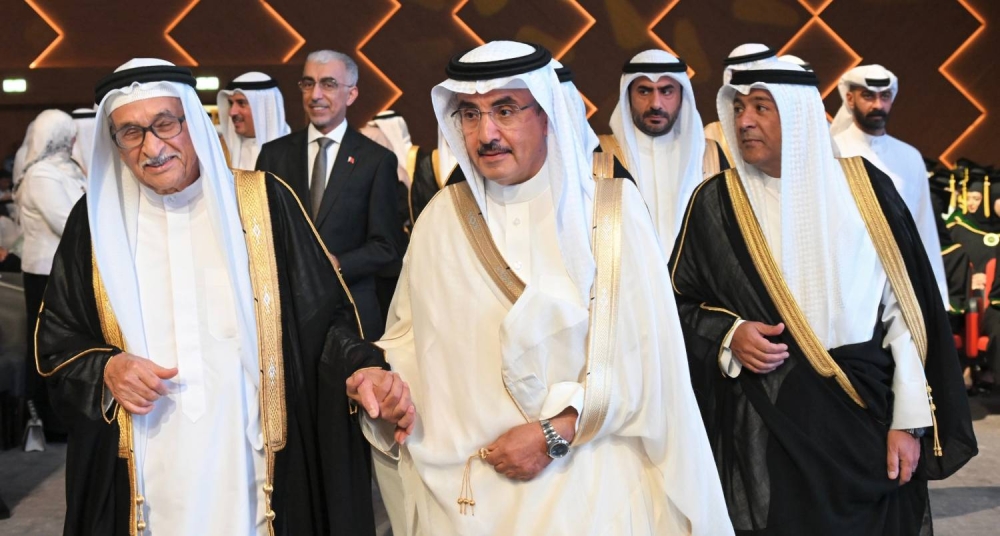 رئيس جامعة الخليج العربي يرفع أسمى عبارات الشكر والتقدير إلى ولي العهد لرعايته الكريمة لحفل التخرج