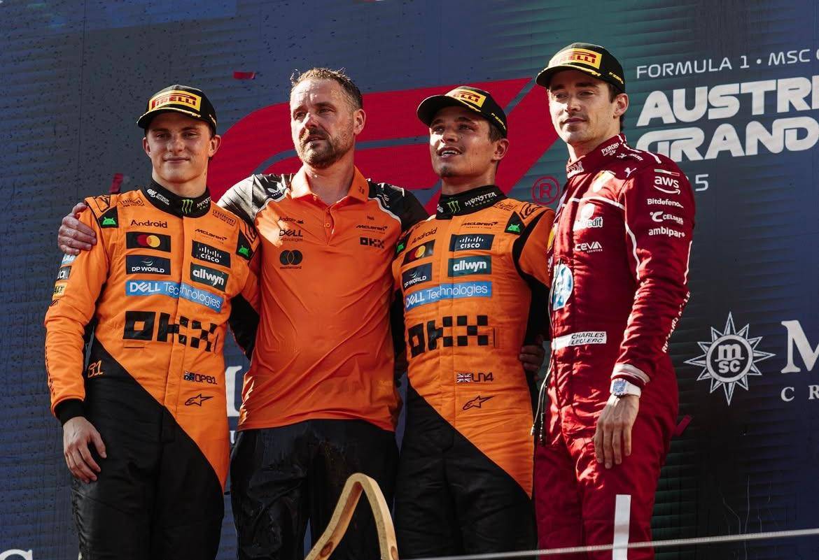 ماكلارين.. تنتصف موسم الفورمولا 1 في الصدارة