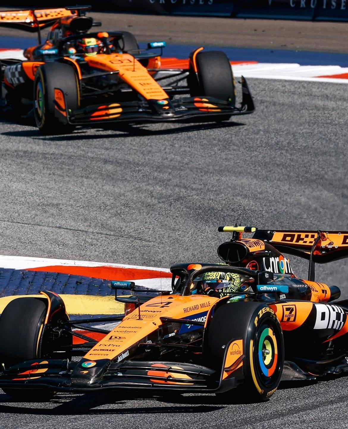 ماكلارين.. تنتصف موسم الفورمولا 1 في الصدارة