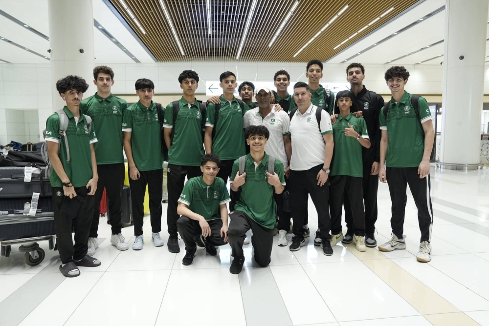 الأحمر يصطدم بعُمان في مستهل مشواره بـ"ناشئي سلة الخليج"