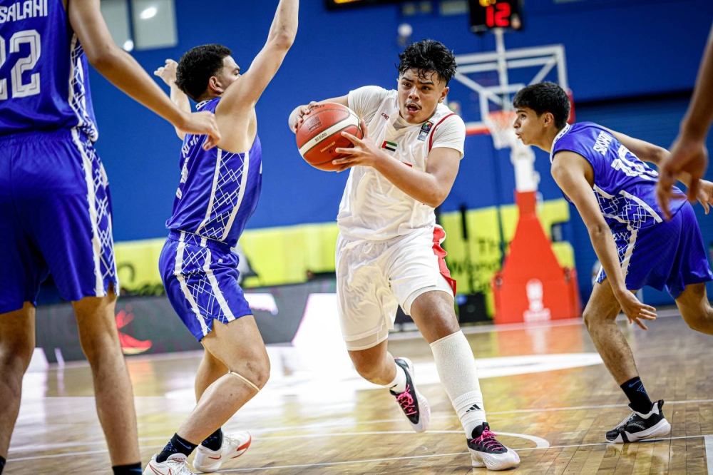 انتصار بحريني وكويتي في انطلاقة خليجية ناشئين السلة