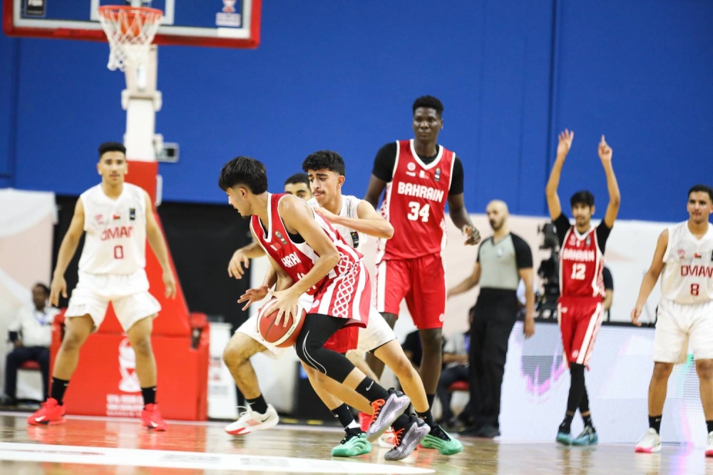 انتصار بحريني وكويتي في انطلاقة خليجية ناشئين السلة