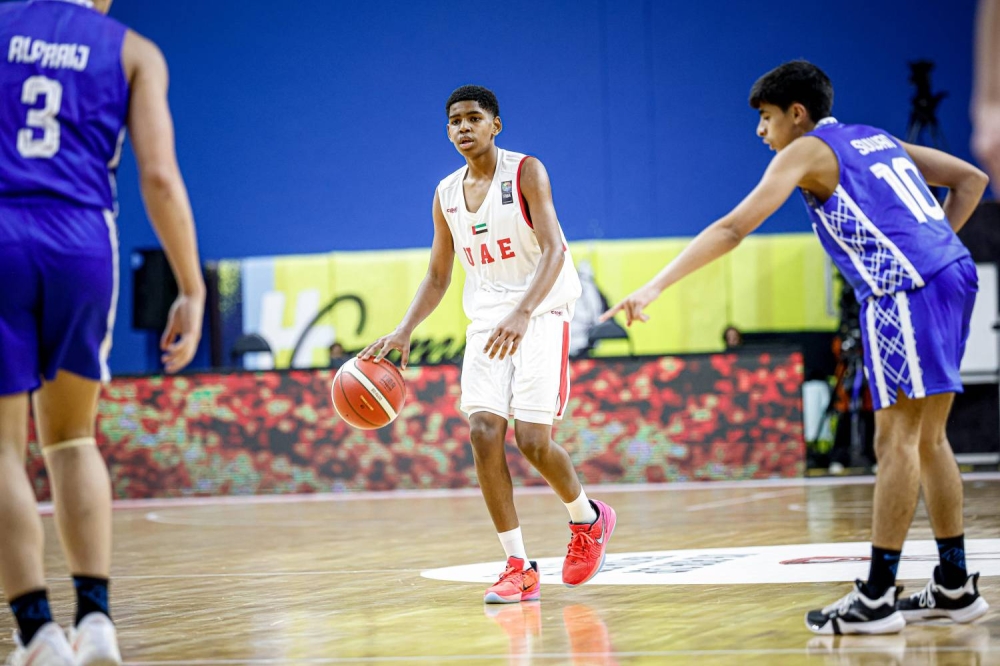 انتصار بحريني وكويتي في انطلاقة خليجية ناشئين السلة