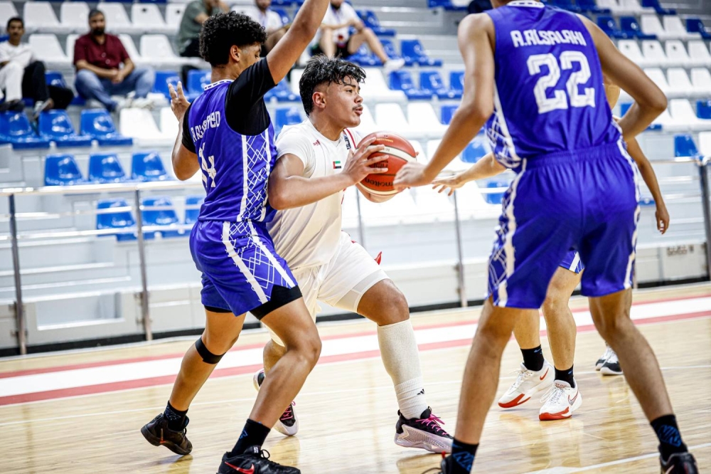 انتصار بحريني وكويتي في انطلاقة خليجية ناشئين السلة