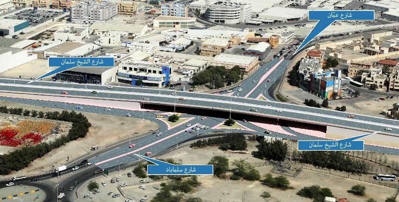 &laquo;الأشغال&raquo;: تطوير تقاطع مدينة عيسى لرفع الطاقة الاستيعابية إلى 22.5 ألف مركبة يومياً