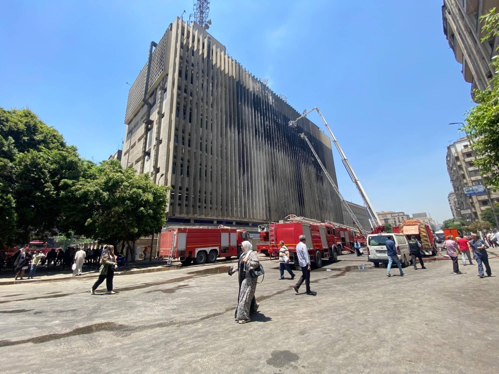 هذا ما سببه حريق &laquo;سنترال رمسيس&raquo; من خسائر