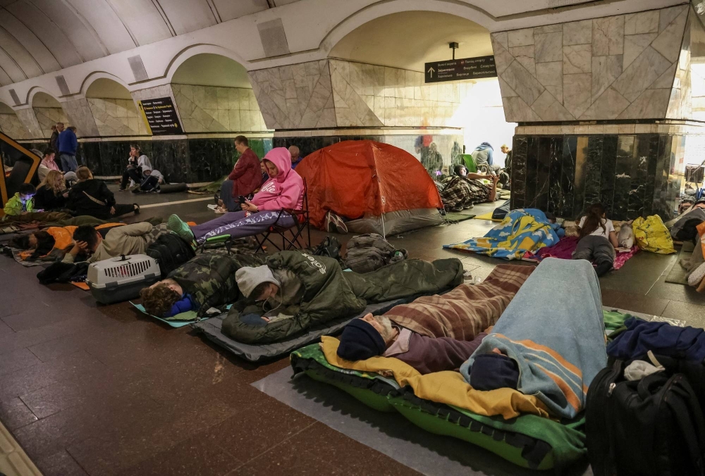 روسيا تشن هجمات على غرب أوكرانيا بطائرات مسيرة وصواريخ