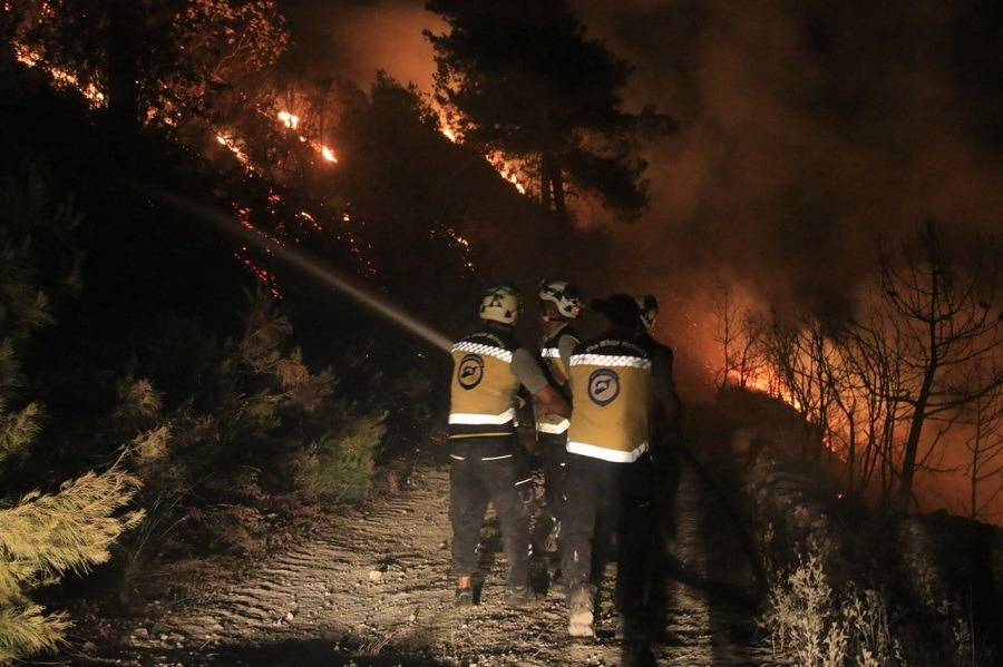 سوريا: نتحقّق من أسباب حرائق اللاذقية ولا أدلة حتى الآن على افتعالها