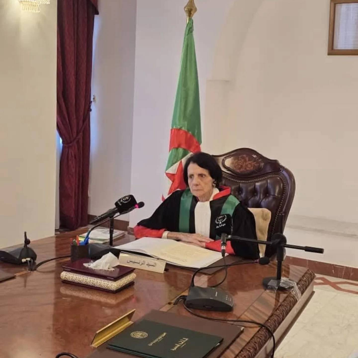 لأول مرة في تاريخ الجزائر .. امرأة تترأس المحكمة الدستورية