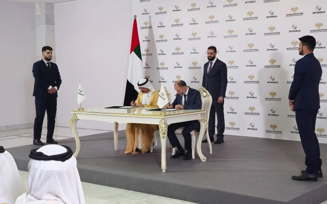 سوريا توقع اتفاقية مع &laquo;موانئ دبي&raquo; بقيمة 800 مليون دولار بحضور الرئيس السوري