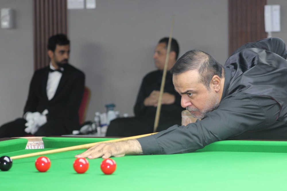 إحسان حاجي يثمن رعاية سمو الشيخ خالد بن حمد لبطولة العالم للسنوكر