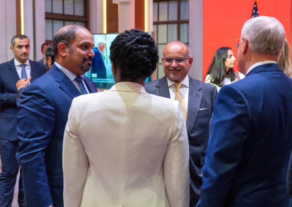 ولي العهد رئيس الوزراء يحضر حفل استقبال غرفة التجارة الأمريكية لكبرى الشركات البحرينية والأمريكية التي سيُعْلَن عن التعاون فيما بينها