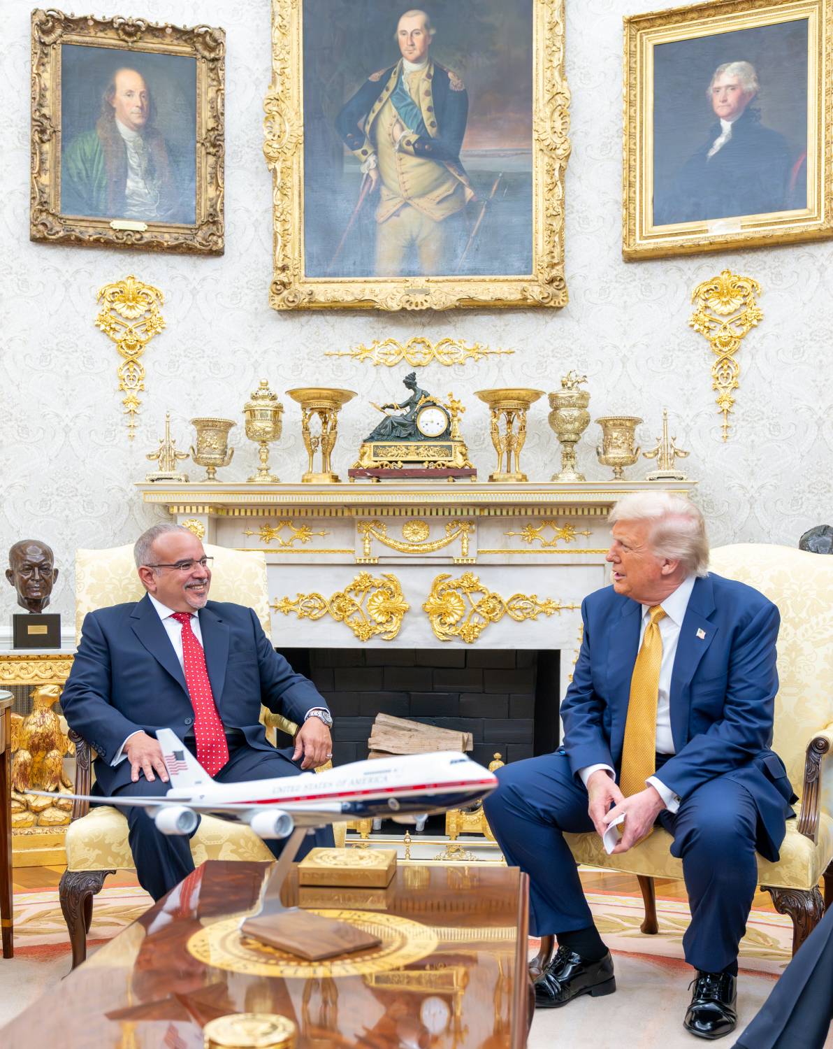 لدى لقائه ولي العهد رئيس الوزراء .. ترامب: الملك شخصية تحظى باحترام كبير في الشرق الأوسط والعالم