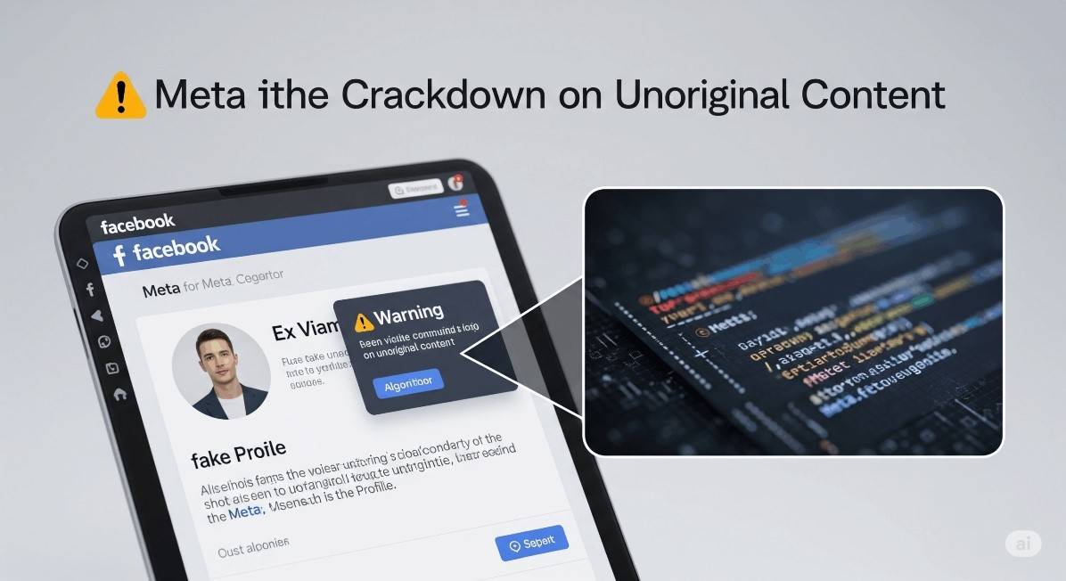 "ميتا" تعلن إجراءات صارمة ضد المحتوى المسروق على فيسبوك