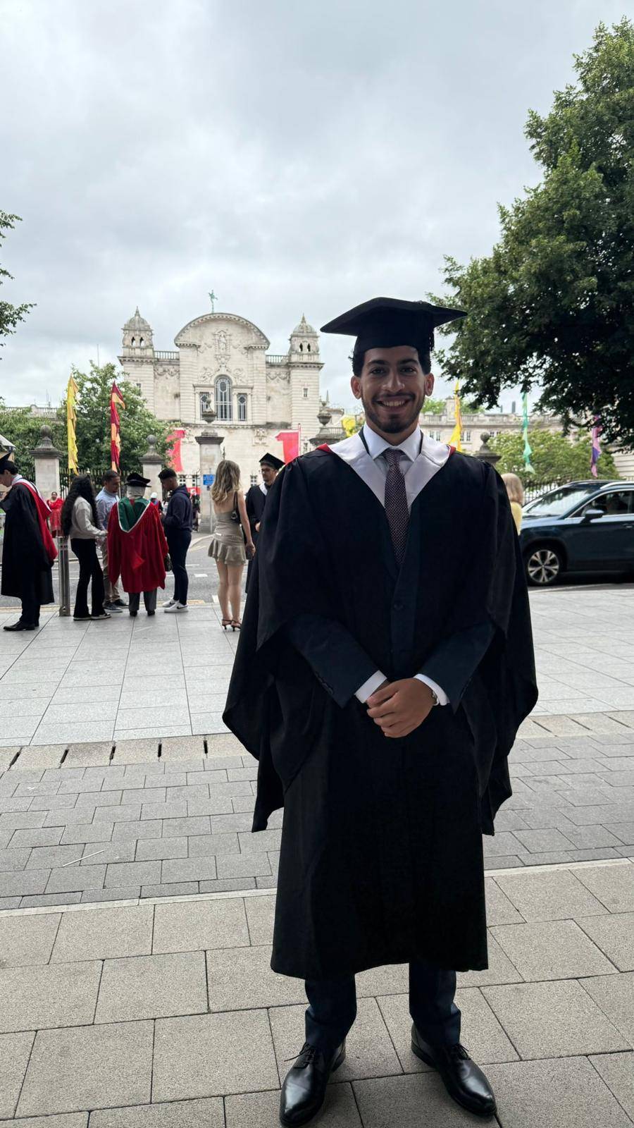 محمد الكوفي يتخرج بمرتبة الشرف الأولى في الهندسة الميكانيكية من "كاردف" بالمملكة المتحدة