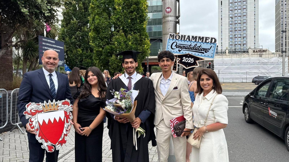 محمد الكوفي يتخرج بمرتبة الشرف الأولى في الهندسة الميكانيكية من "كاردف" بالمملكة المتحدة