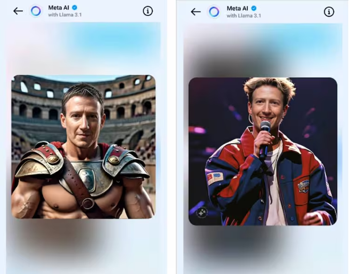 ميتا تطلق ميزة تصوير خيالية بتقنية الذكاء الاصطناعي عبر واتساب وإنستجرام