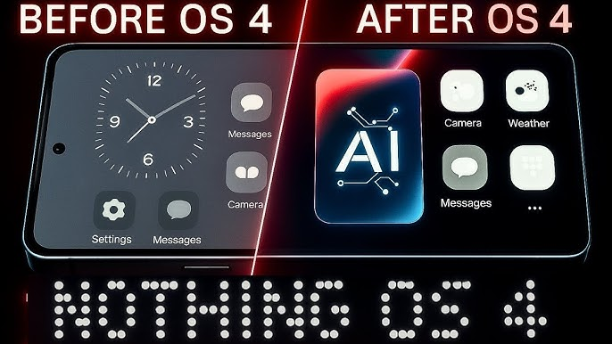 Nothing تكشف عن قائمة هواتفها المؤهلة لتحديث أندرويد 16 وواجهة OS 4.0 الجديدة