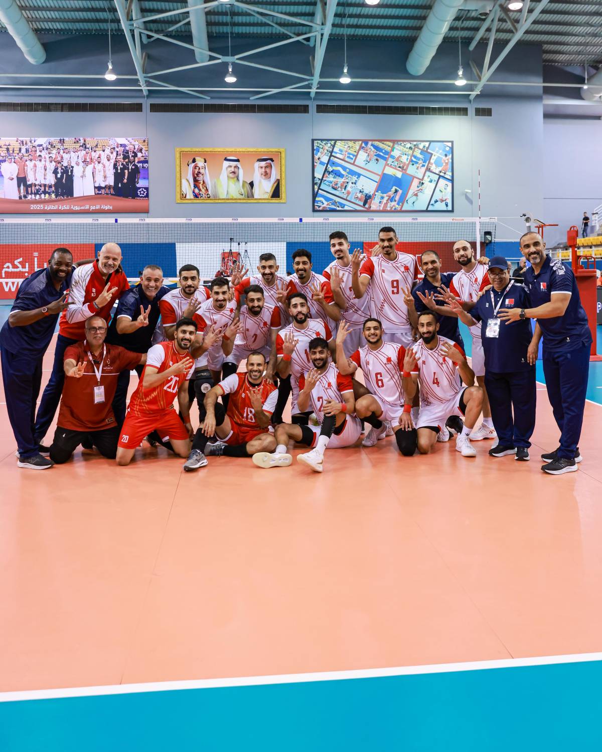 منتخبنا يهزم الأردن ويتصدّر "أولى" بطولة غرب آسيا للطائرة