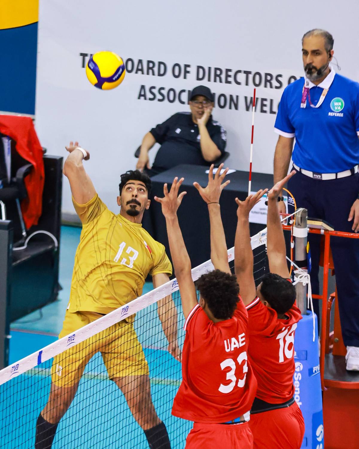 ضمن بطولة غرب آسيا"طائرة الأحمر" تحصد العلامة الكاملة وتتصدّر مجموعتها بجدارة