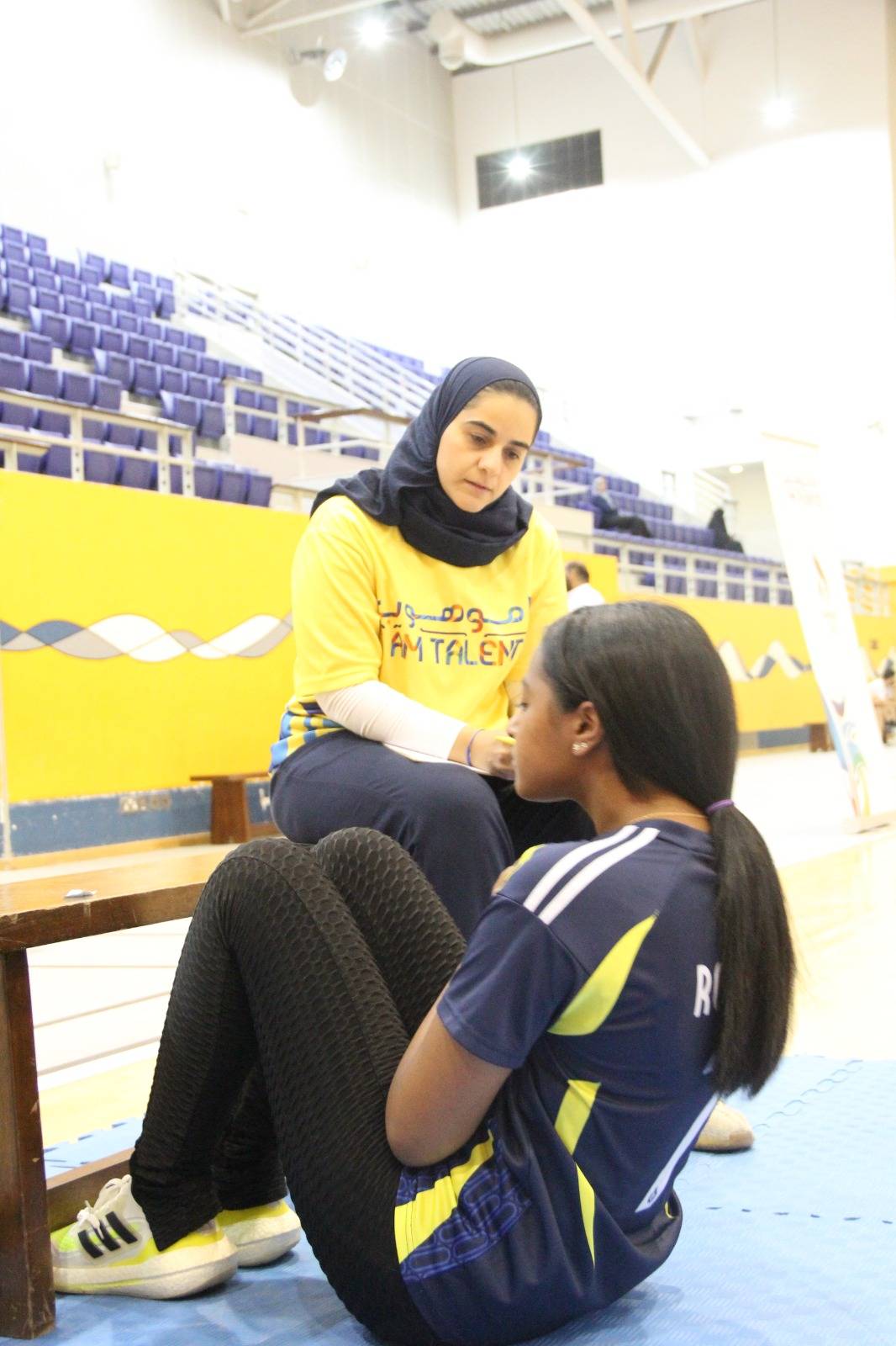 800 لاعب ولاعبة خضعوا لاختبارات مشروع "أنا موهوب" في نسخته الثانية