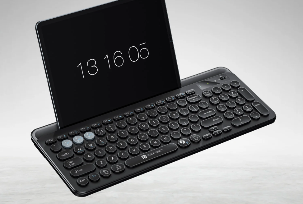 لوحة مفاتيح Portronics Bubble 3.0 اللاسلكية.. تصميم عملي وسعر اقتصادي