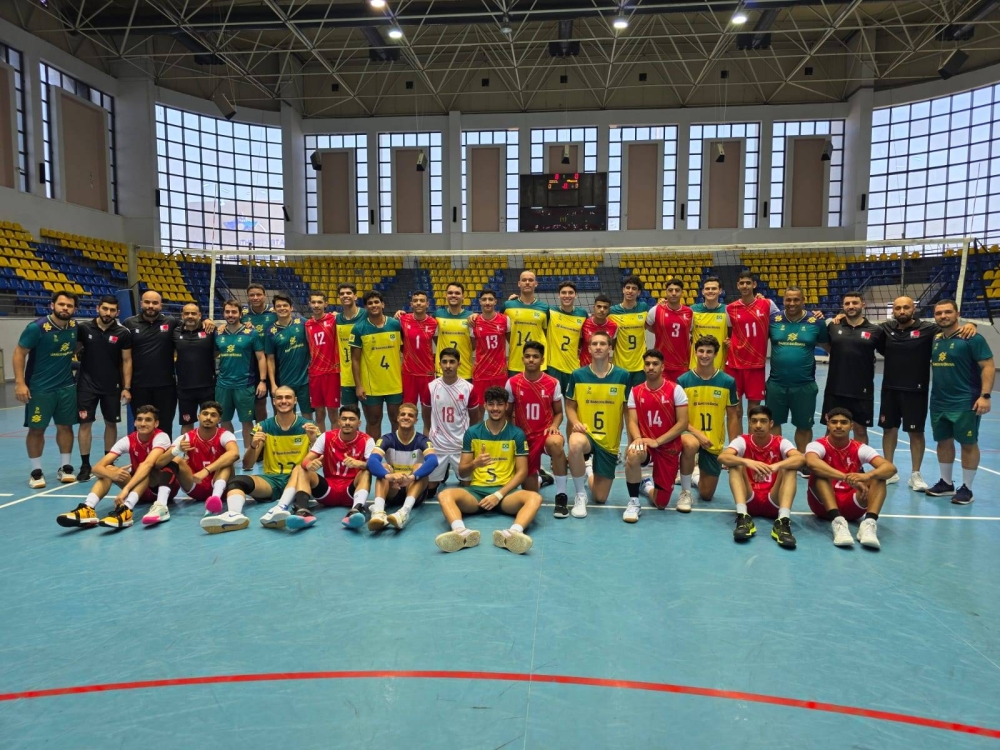 طائرة الناشئين تنهي معسكر الخارجي تحضيراً للبطولة العربية&nbsp;