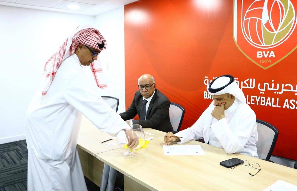 منتخبنا يترأس المجموعة الثانية في عربية ناشئين الطائرة