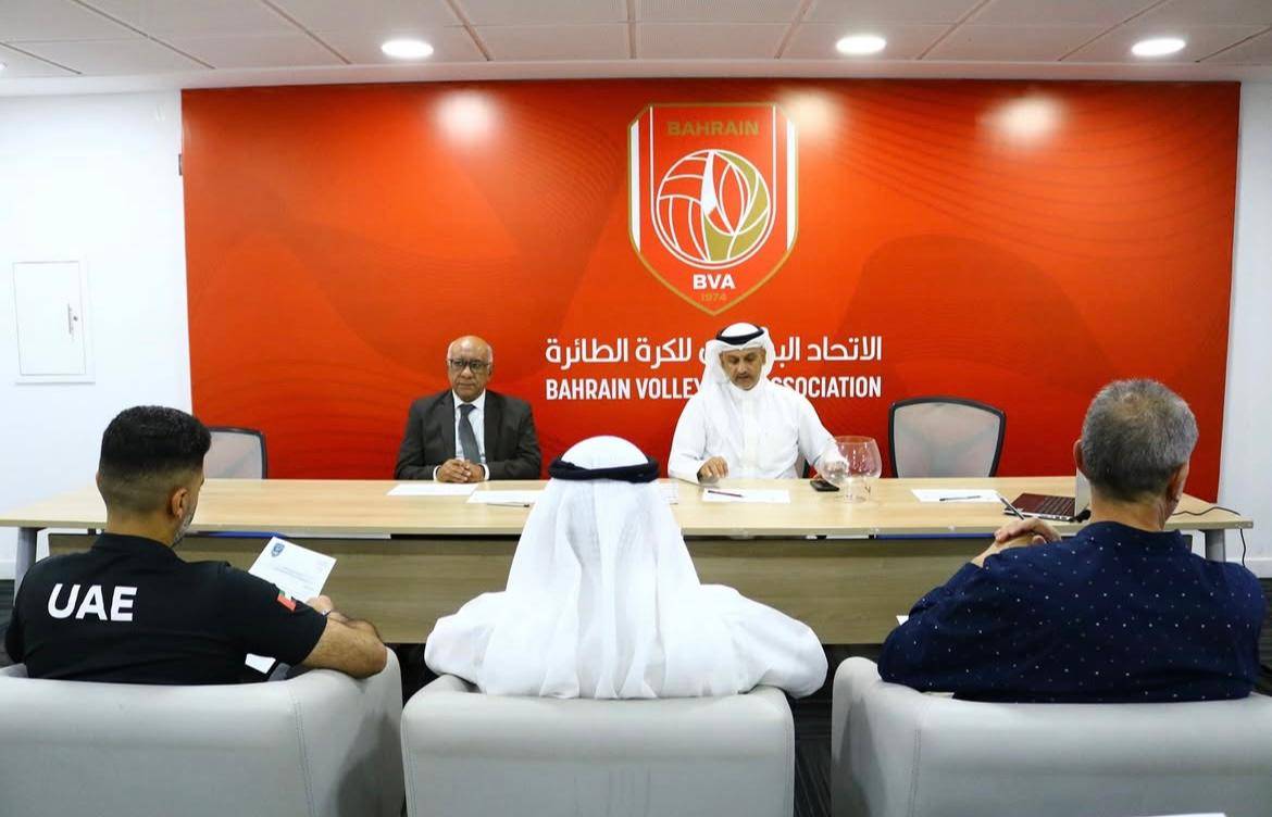 منتخبنا يترأس المجموعة الثانية في عربية ناشئين الطائرة