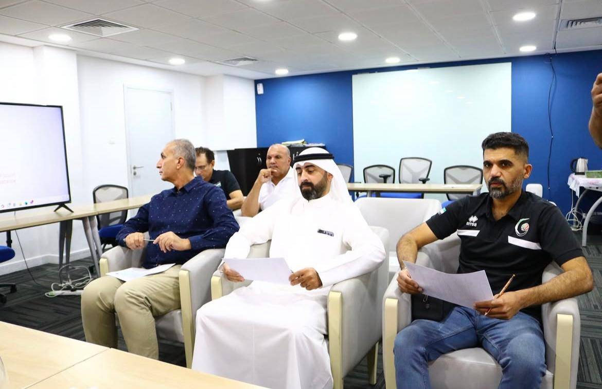 منتخبنا يترأس المجموعة الثانية في عربية ناشئين الطائرة