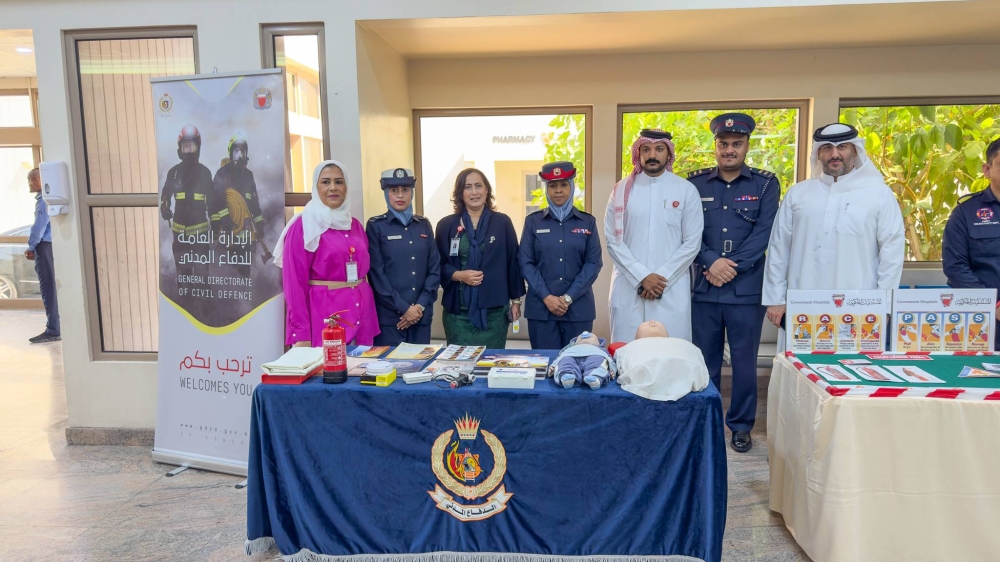 المستشفيات الحكومية تنظم فعالية توعوية بمجمع السلمانية الطبي حول معايير السلامة المهنية بالمنشآت الصحية