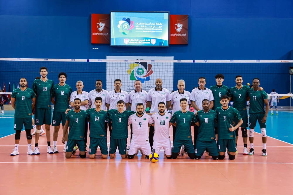 منتخبنا يواجه الأخضر وعينه على نهائي غرب آسيا للطائرة