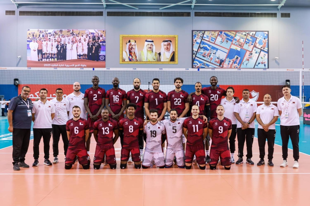 منتخبنا يواجه الأخضر وعينه على نهائي غرب آسيا للطائرة