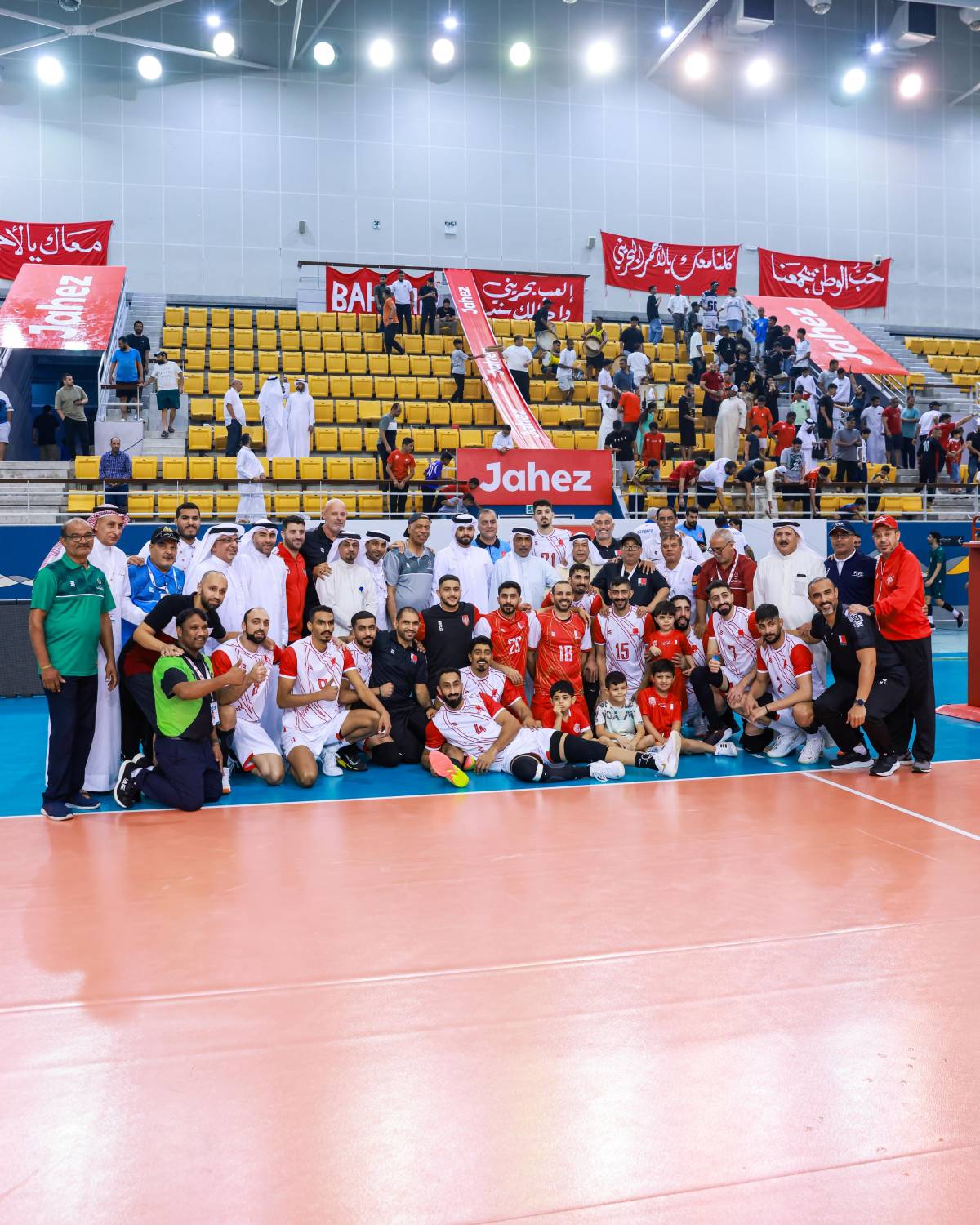 الأحمر يتأهل لنهائي غرب آسيا للطائرة&nbsp;