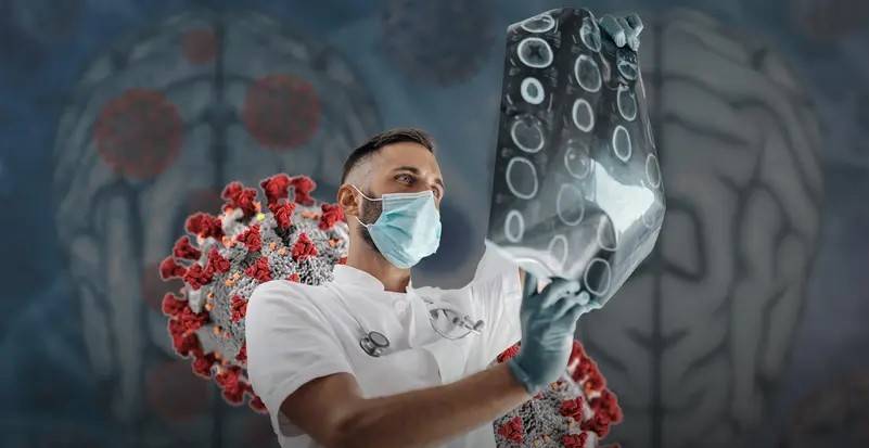 دراسة حديثة: جائحة كورونا تسببت بتسريع الشيخوخة في أدمغة البشر