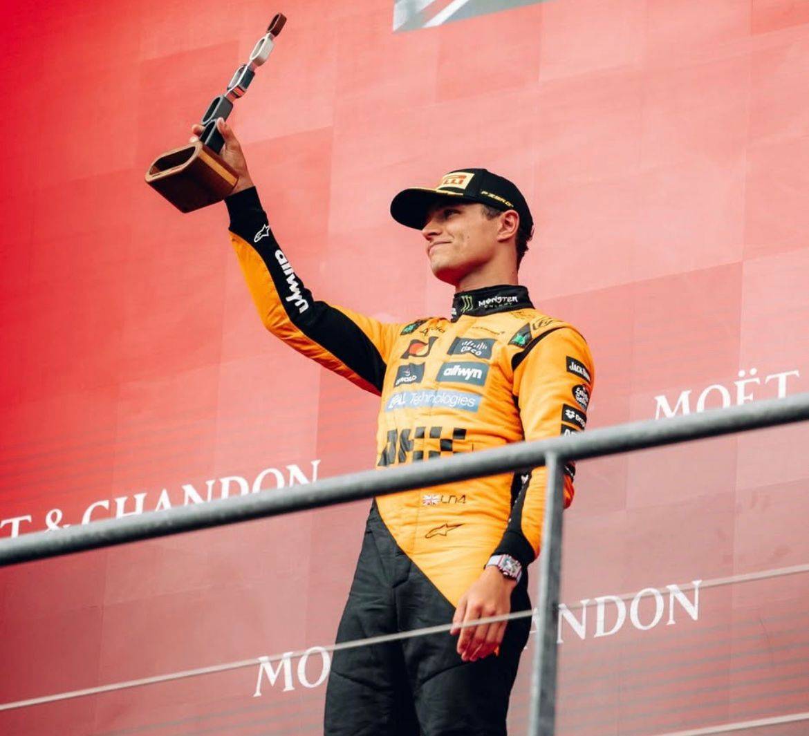 بياستري يمنح "مكلارين" فوزاً مزدوجاً في سباق جائزة بلجيكا الكبرى لـ"الفورمولا 1"