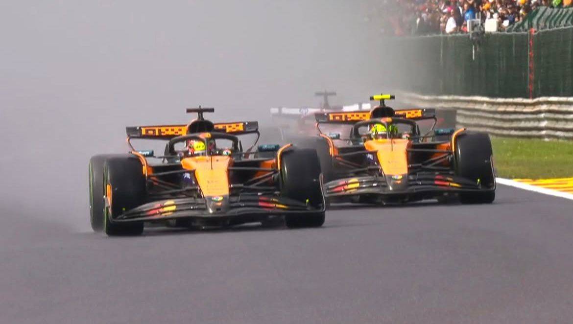 بياستري يمنح "مكلارين" فوزاً مزدوجاً في سباق جائزة بلجيكا الكبرى لـ"الفورمولا 1"