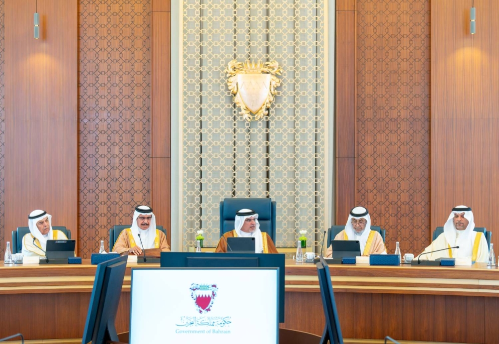 ولي العهد رئيس الوزراء يترأس الاجتماع الاعتيادي الأسبوعي لمجلس الوزراء