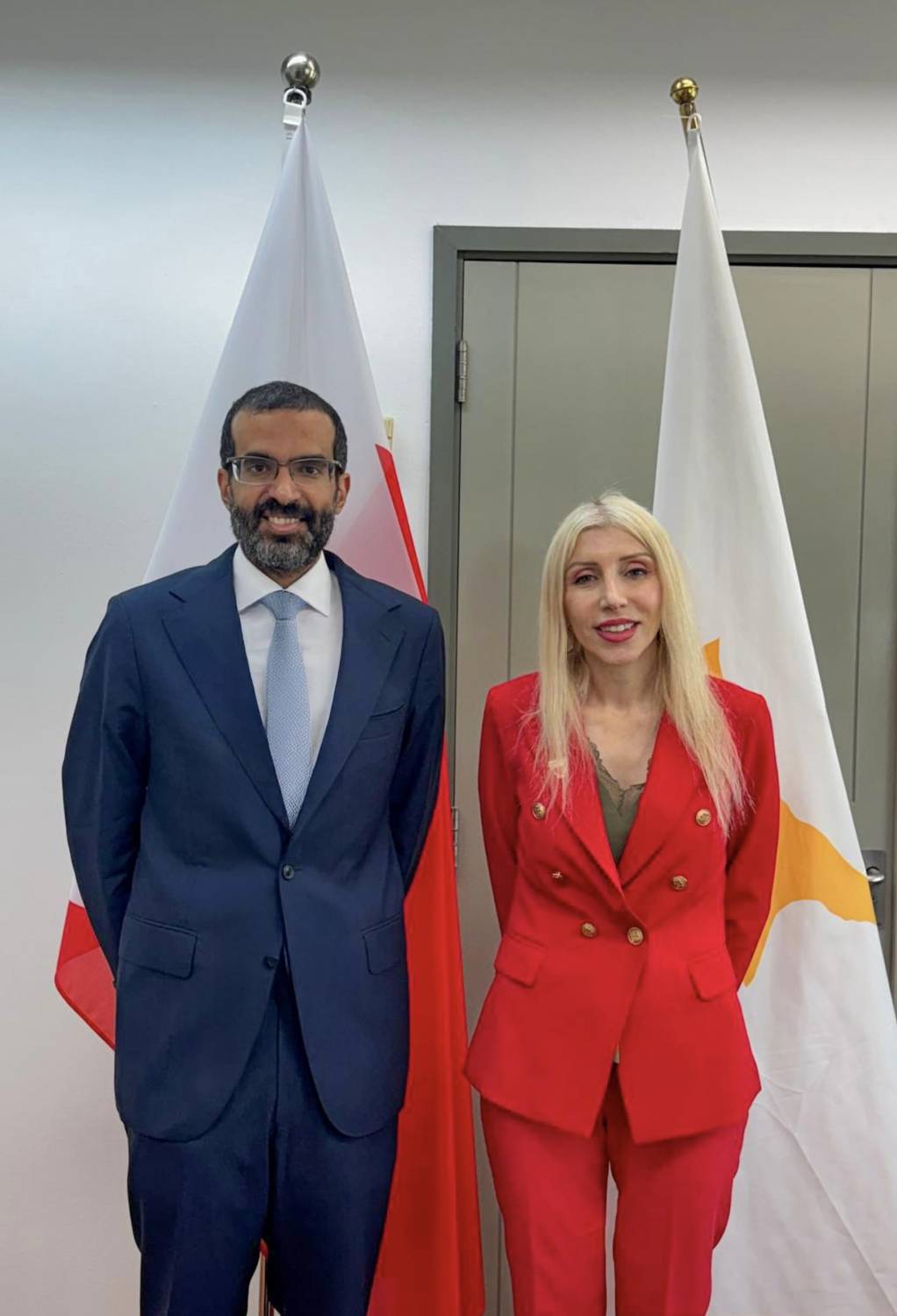 عقد الجولة الثالثة من المشاورات السياسية بين البحرين وقبرص