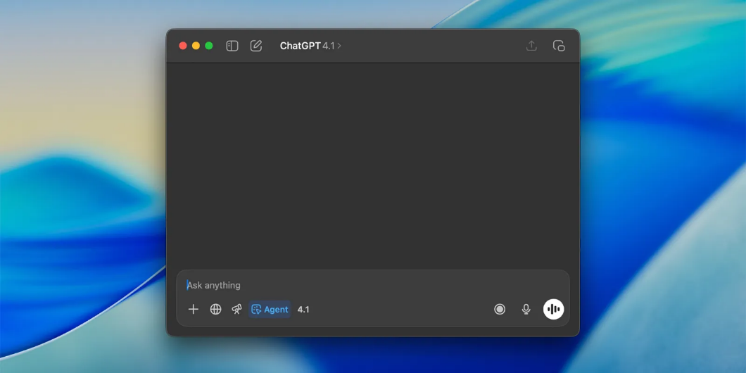 OpenAI تضيف وضع "الوكيل" إلى تطبيق شات جي بي تي على أجهزة ماك