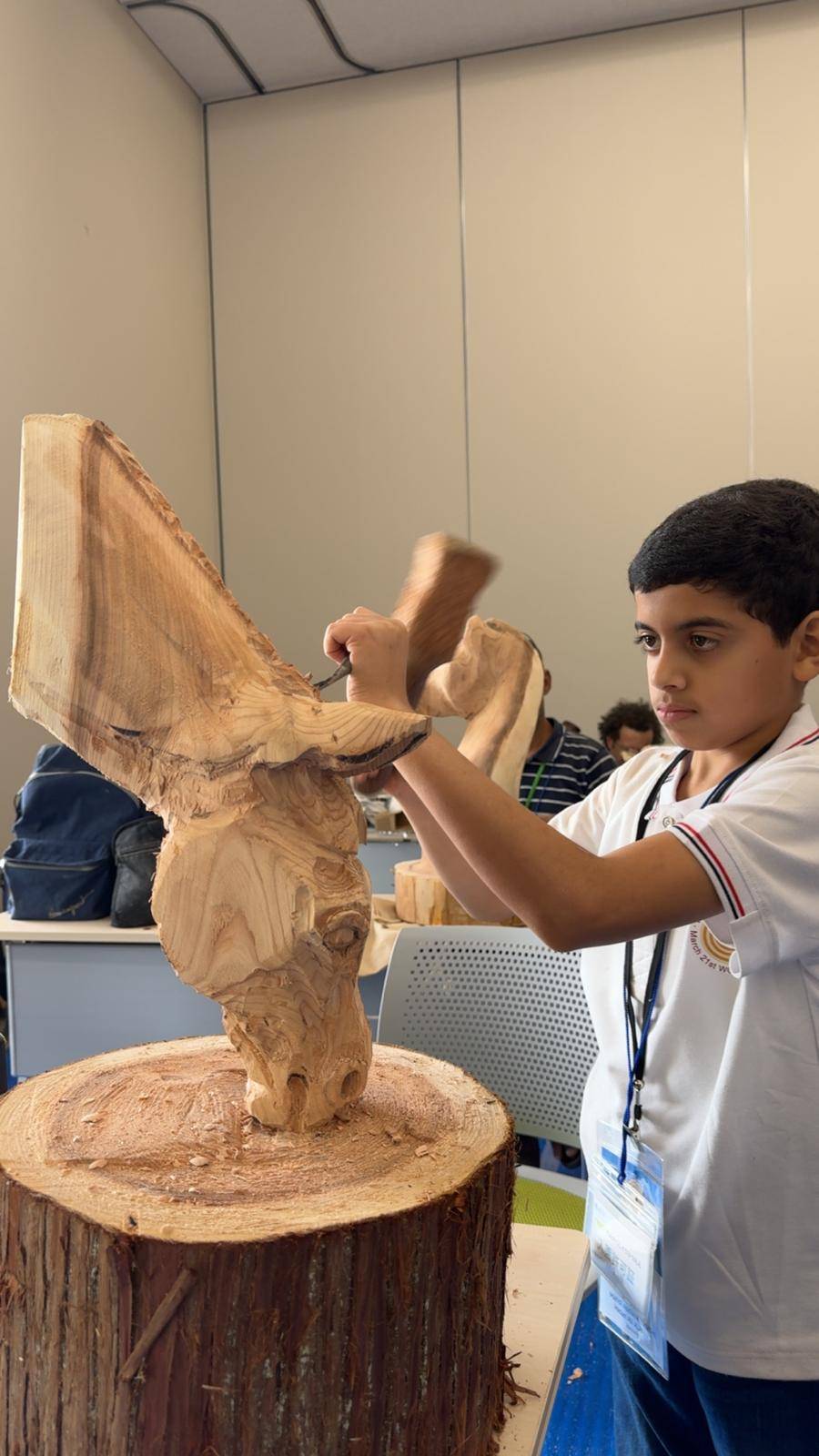 الحايكي أصغر مشارك في فعالية Wood Day 2025 العالمية باليابان