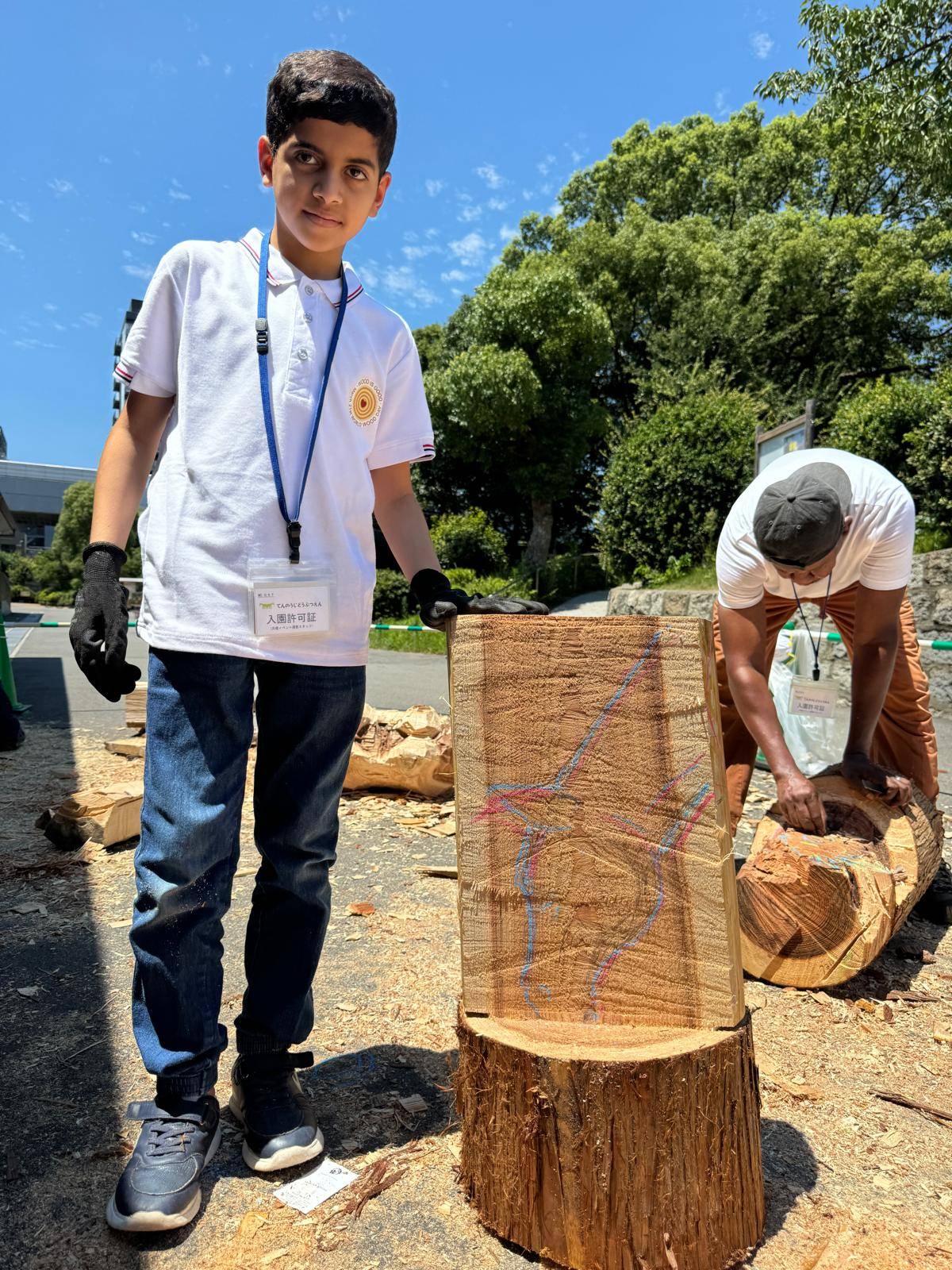 الحايكي أصغر مشارك في فعالية Wood Day 2025 العالمية باليابان