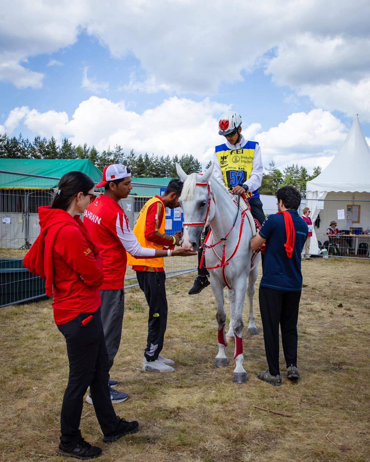 الفريق الملكي للقدرة يشارك في بطولة العالم للجياد عُمْر 8 سنوات بفرنسا