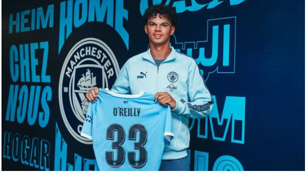 أوريلي يحصل على رقم جديد في مانشستر سيتي قبل انطلاق الموسم